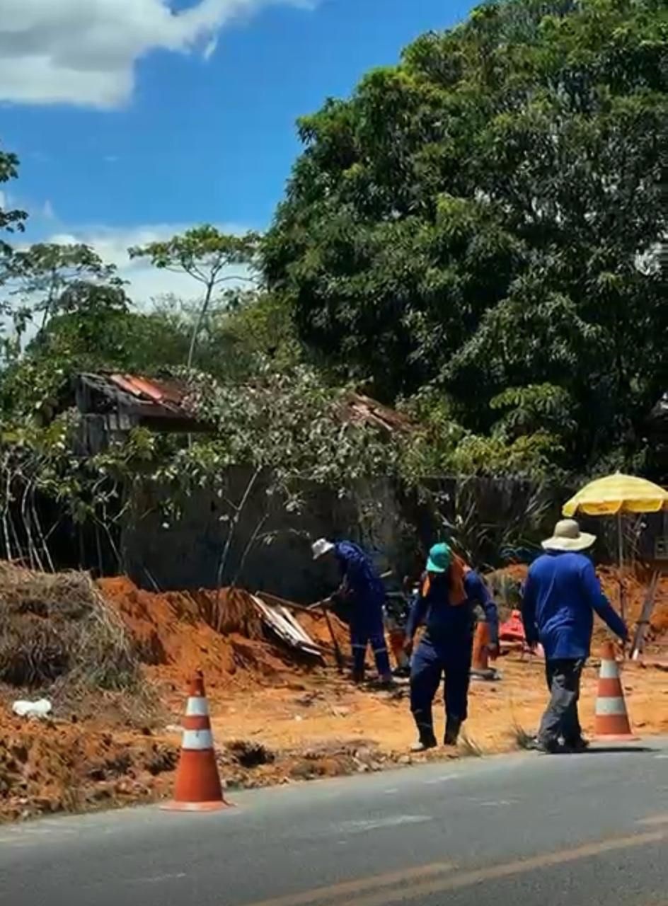 OBRAS DA ESTRADA DE ALDEIA AVANÇAM